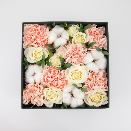 Flower box Cotton